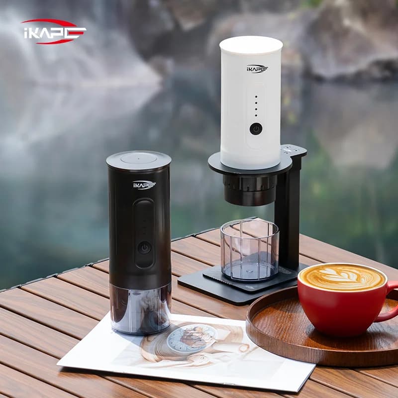 Φορητή χειροκίνητη καφετιέρα Capsule & Ground Coffee